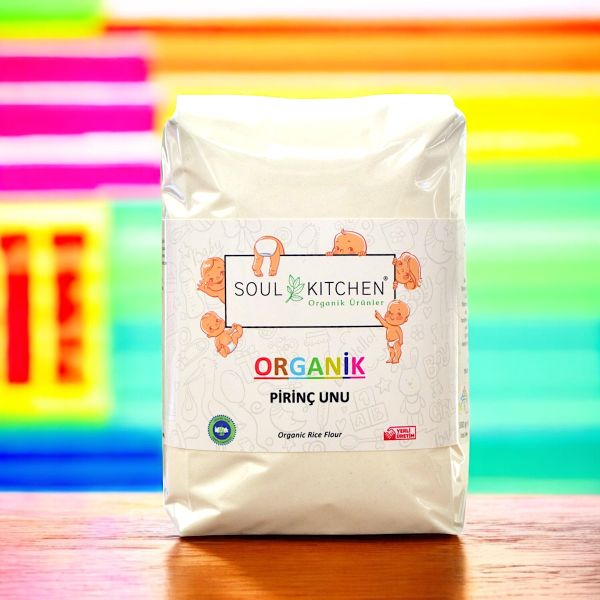 Organik Pirinç Unu 500gr