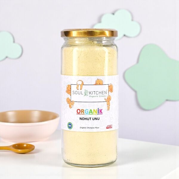 Organik Nohut Unu cam 250gr