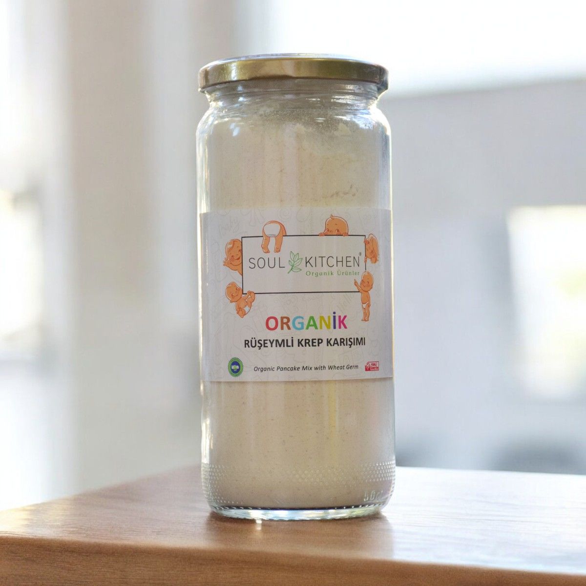 Organik Rüşeymli Krep Karışımı 300gr