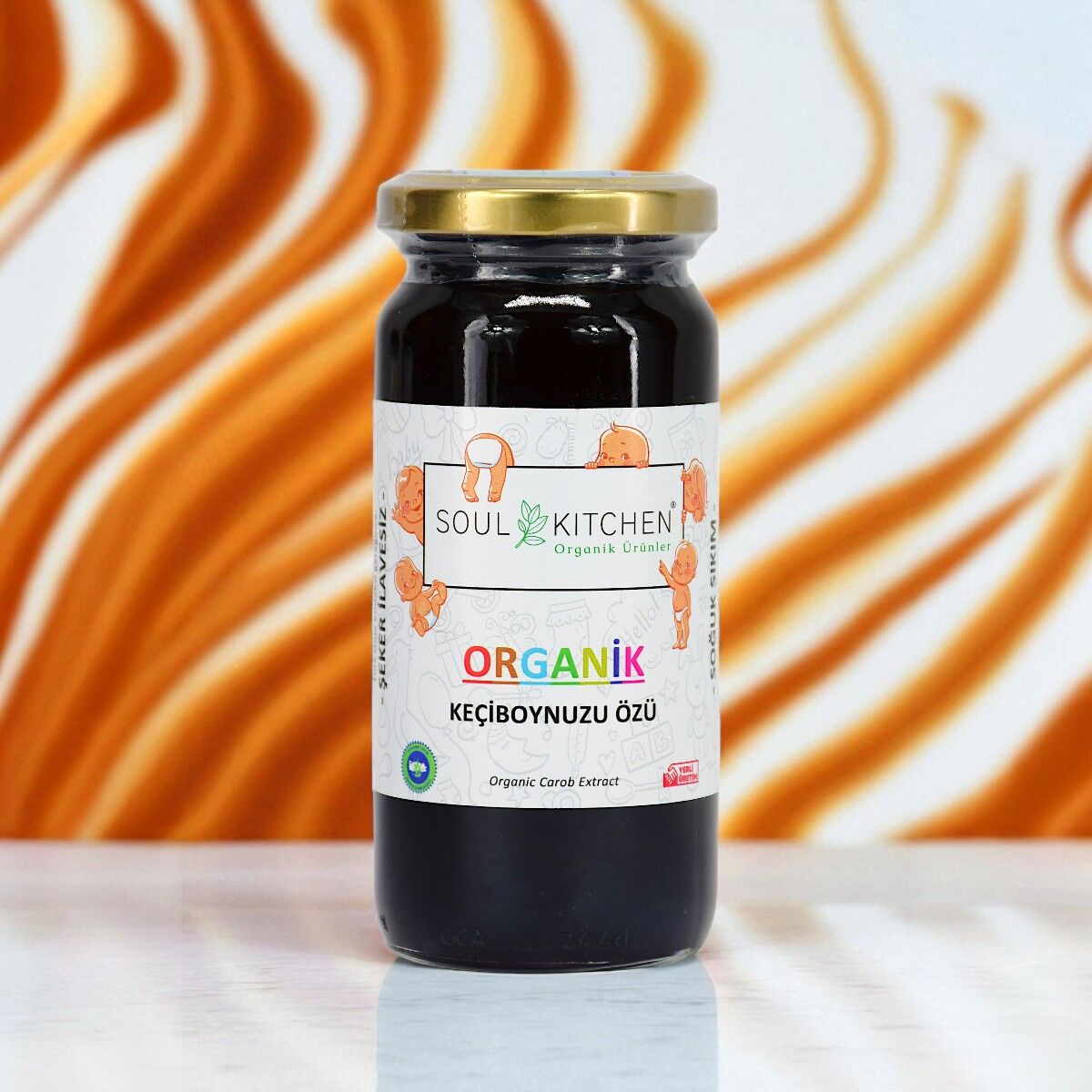 Organik Keçiboynuzu Özü 315gr (Soğuk Sıkım) (Şeker İlavesiz)