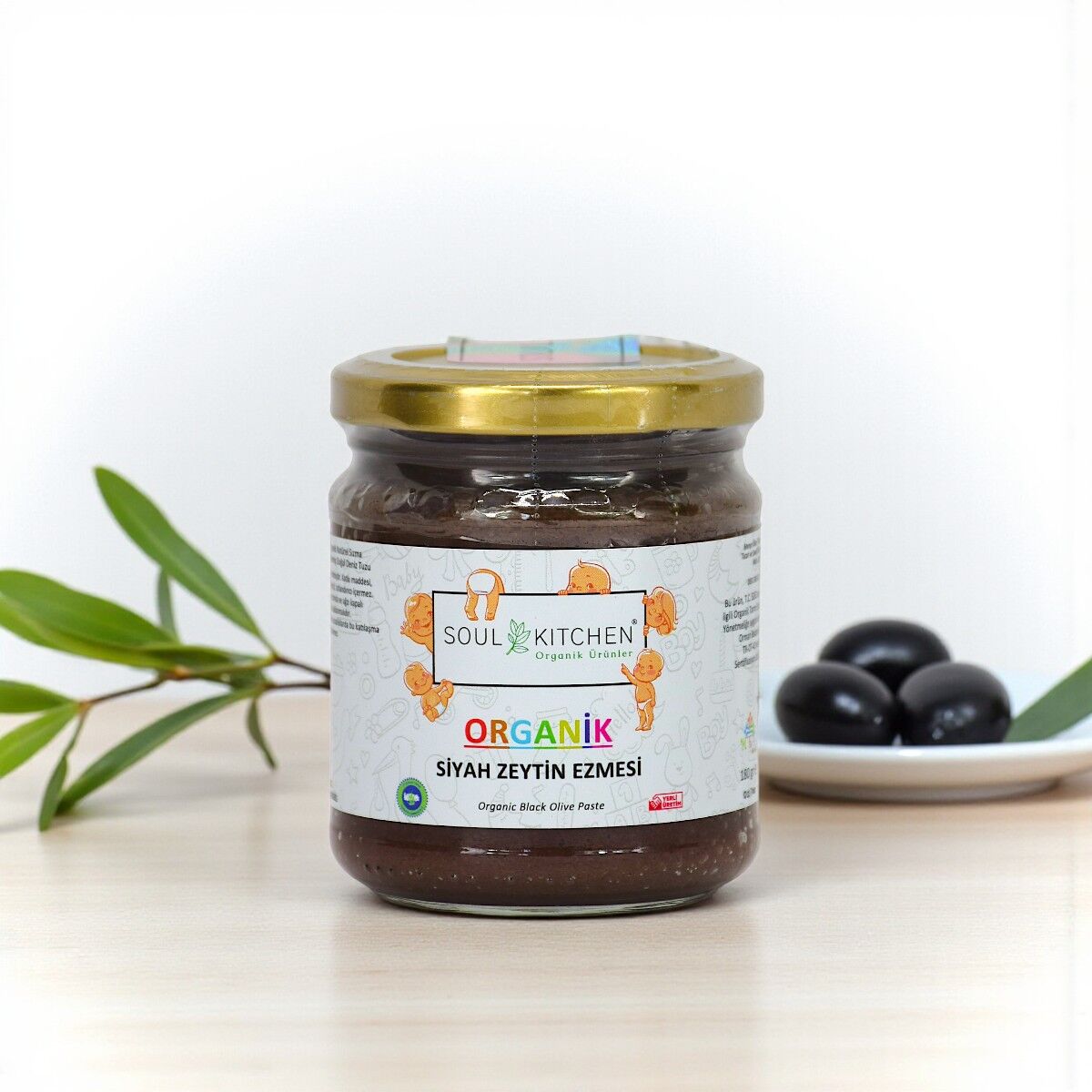 Organik Zeytin Ezmesi 180gr
