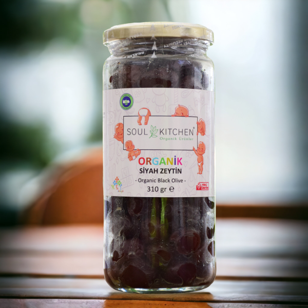 Organik Siyah Zeytin 310gr