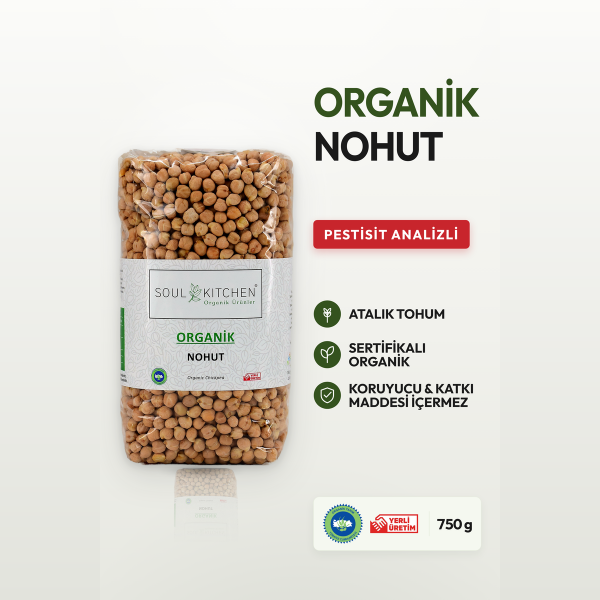Organik Nohut 750gr