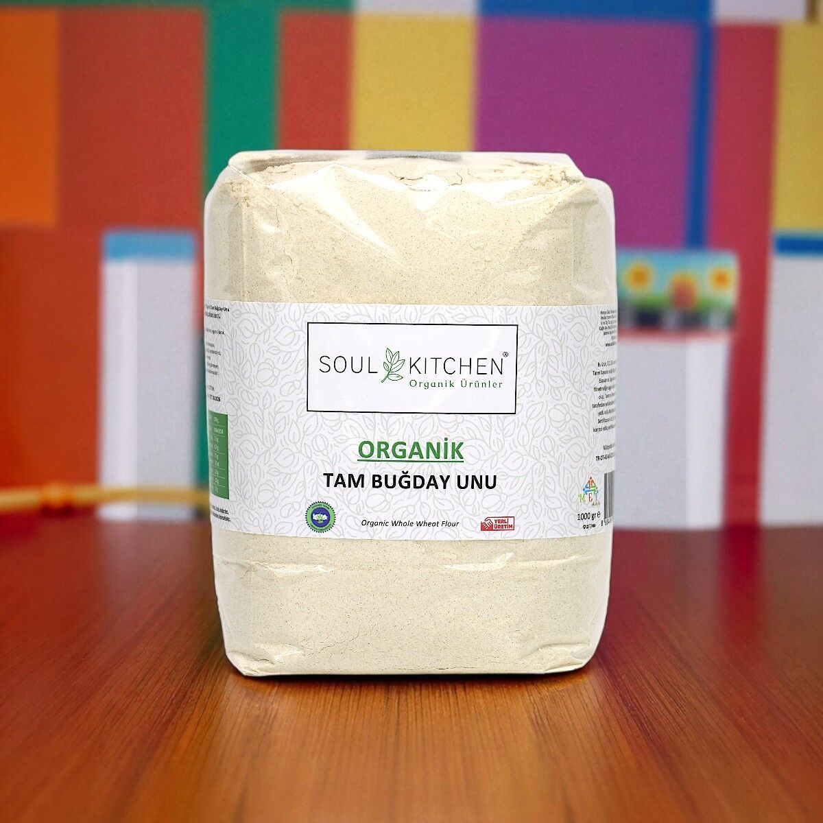 Organik Tam Buğday Unu 1000gr