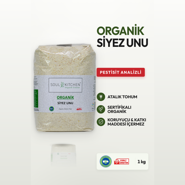 Organik Siyez Unu 1000gr