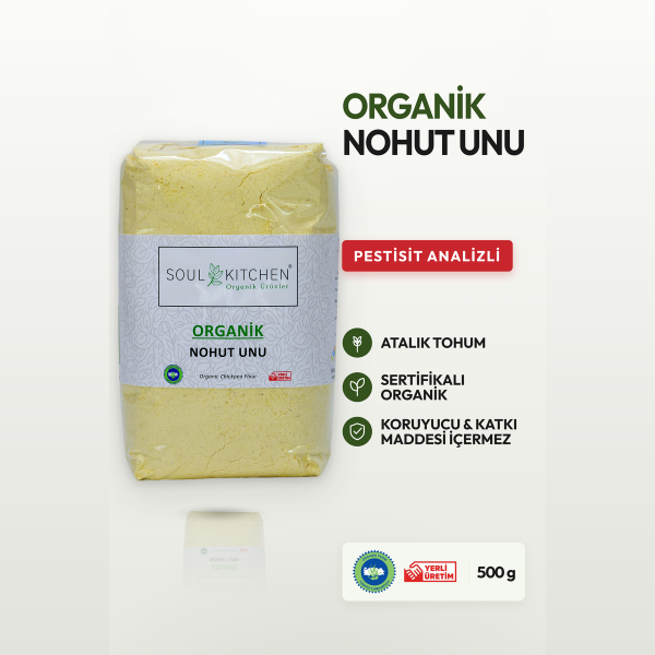 Organik Nohut Unu 500gr