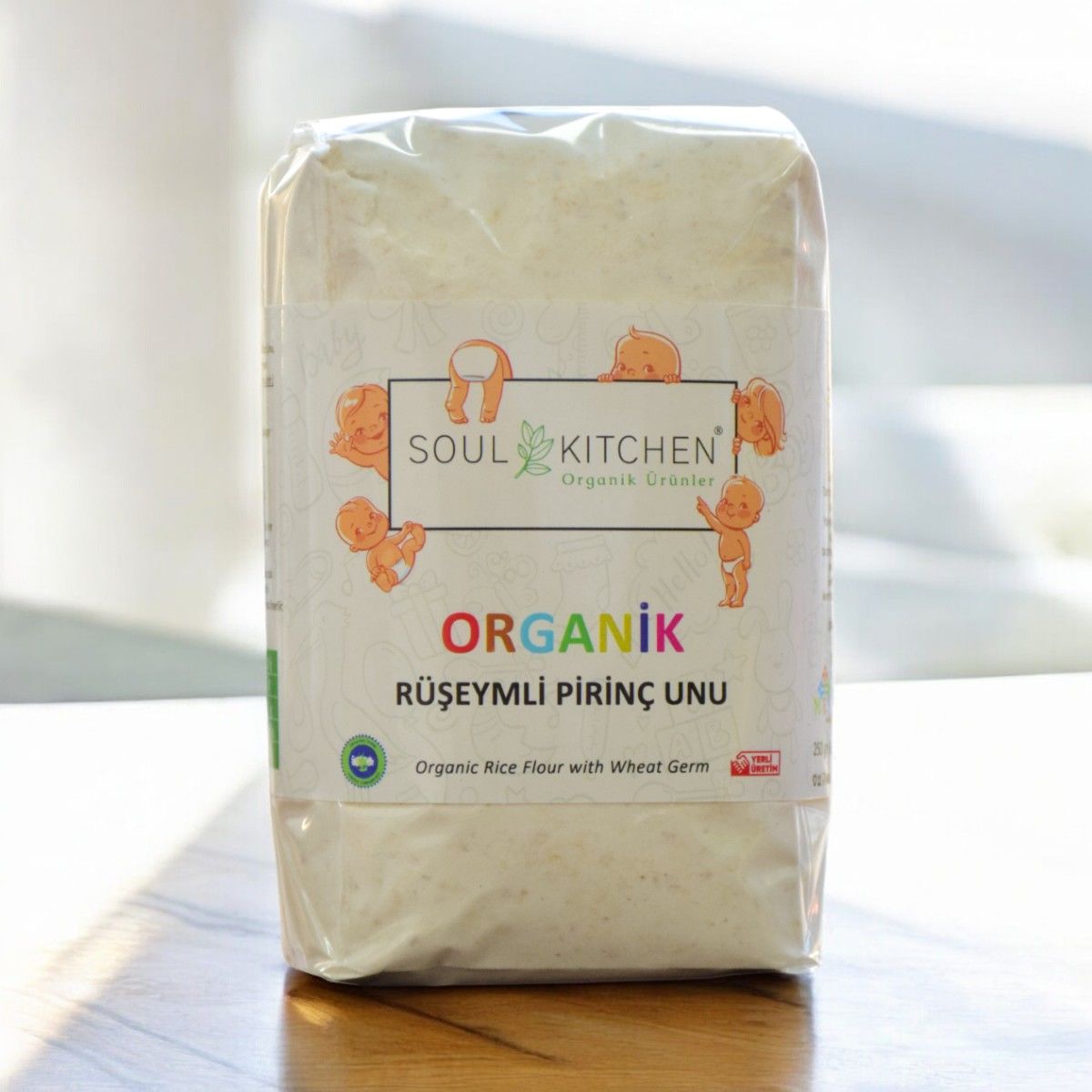 Organik Rüşeymli Pirinç Unu 250gr