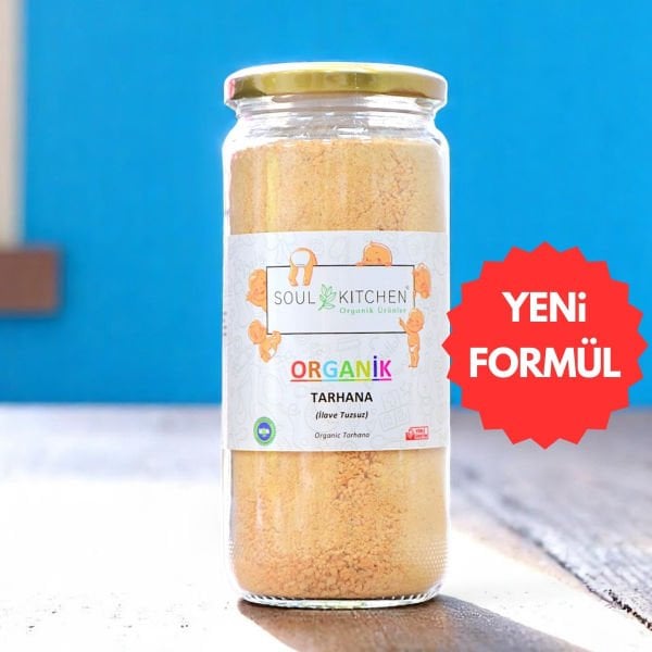 Organik Tarhana cam 350gr (İlave Tuzsuz)