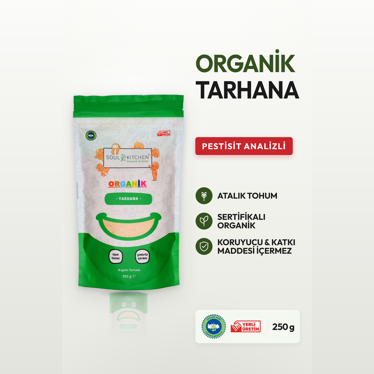 Organik Tarhana 250gr (İlave Tuzsuz)