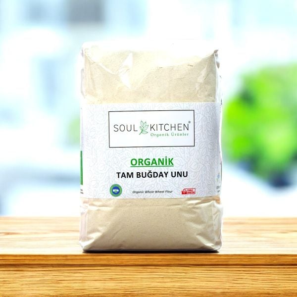 Organik Tam Buğday Unu 500gr