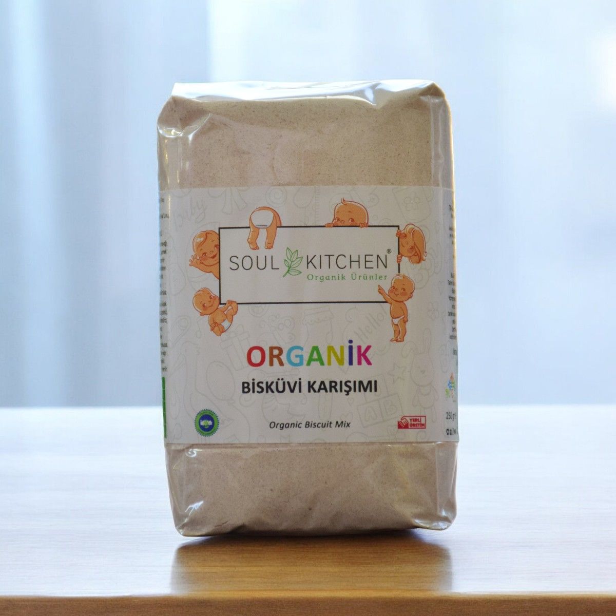 Organik Bisküvi Karışımı 250gr