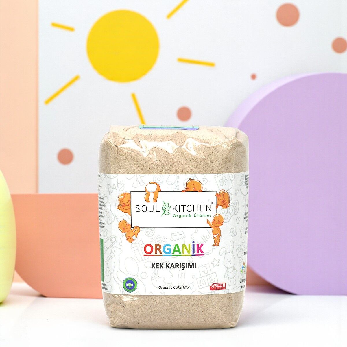 Organik Kek Karışımı 250gr