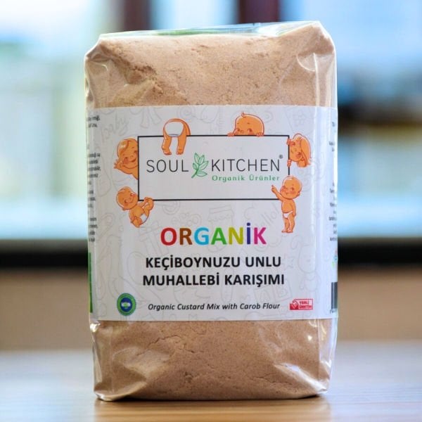 Organik Keçiboynuzu Unlu Muhallebi Karışımı 250gr