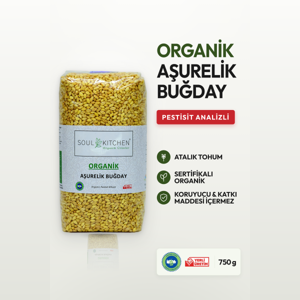 Organik Aşurelik Buğday 750gr
