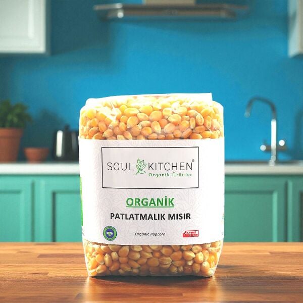 Organik Patlatmalık Mısır 500 g